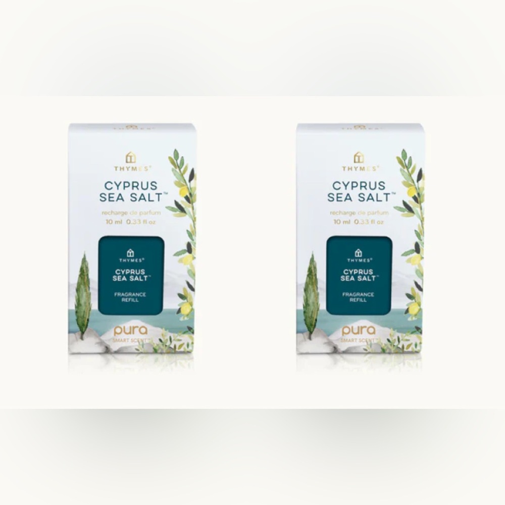 Cyprus Sea Salt Pura® Diffuser Refill, 2-Pack Bundle